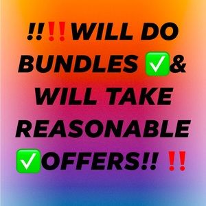 See something you like?! Make me an offer! I do bundles!! ‼️